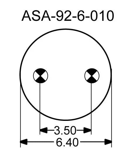 Goodyear Air Spring - 2B9-200 Goodyear