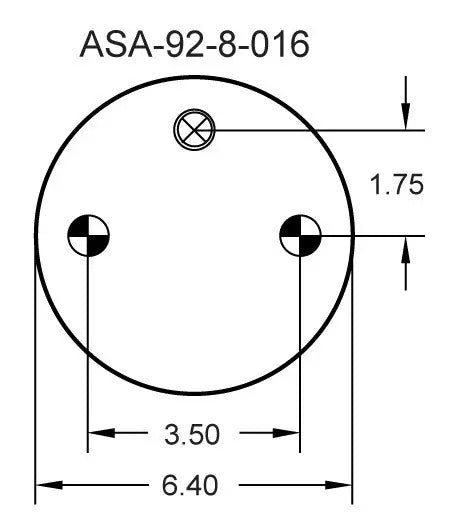 Goodyear Air Spring - 2B9-200 Goodyear