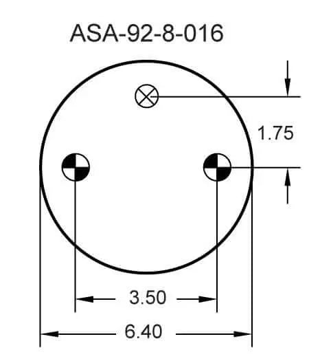 Goodyear Air Spring - 2B9-201 Goodyear