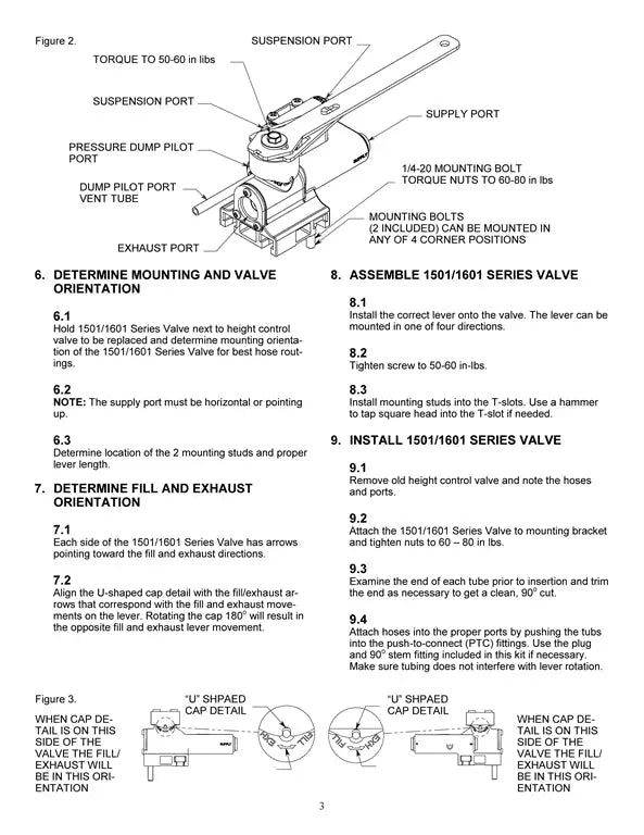 Hadley (LINK) Height Control Valve - H01501PUD Hadley/Link