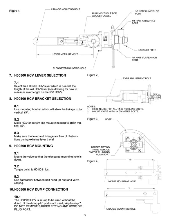 Hadley (LINK) Height Control Valve - H00500C Hadley/Link
