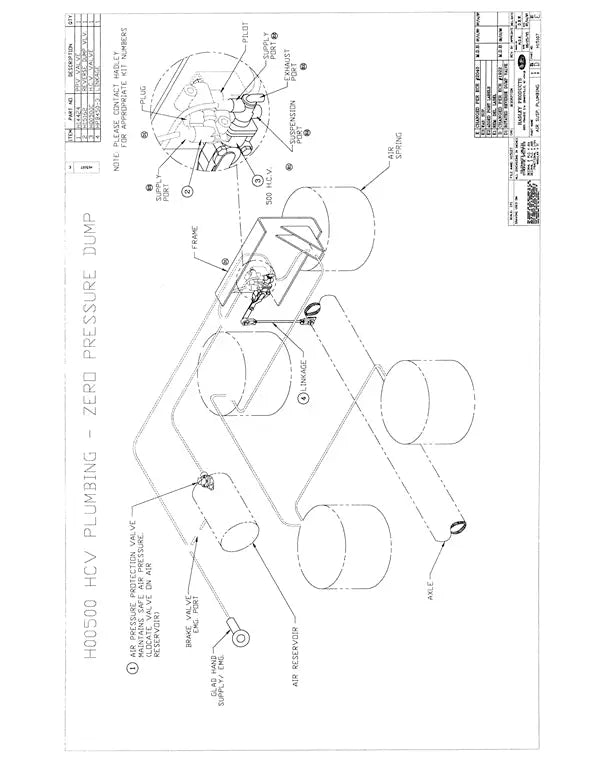 Hadley (LINK) Height Control Valve - H00500CA Hadley/Link