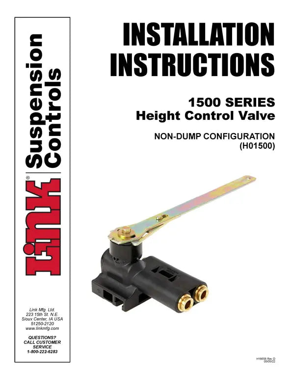 Hadley (LINK) Height Control Valve - H01500UN Hadley/Link