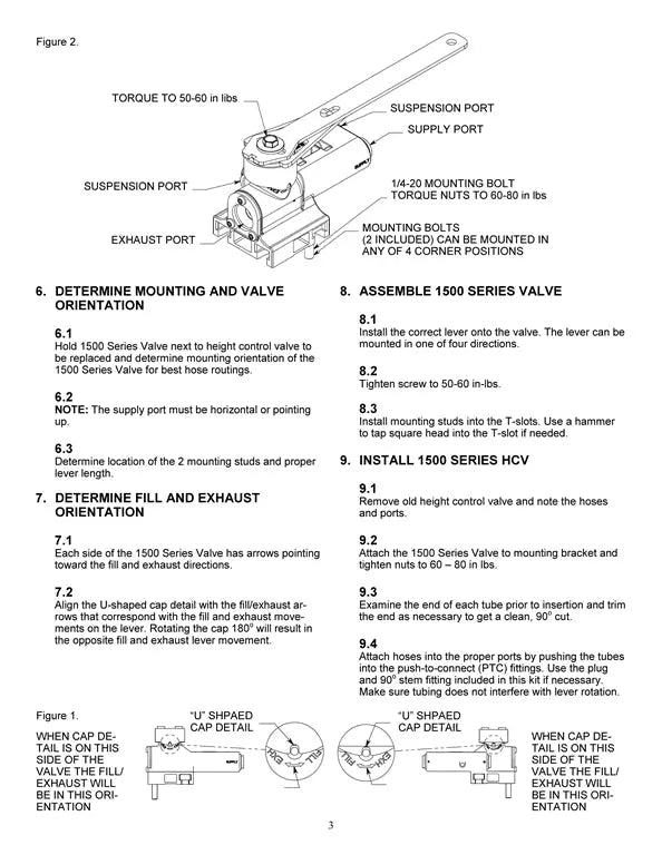 Hadley (LINK) Height Control Valve - H01500UN Hadley/Link