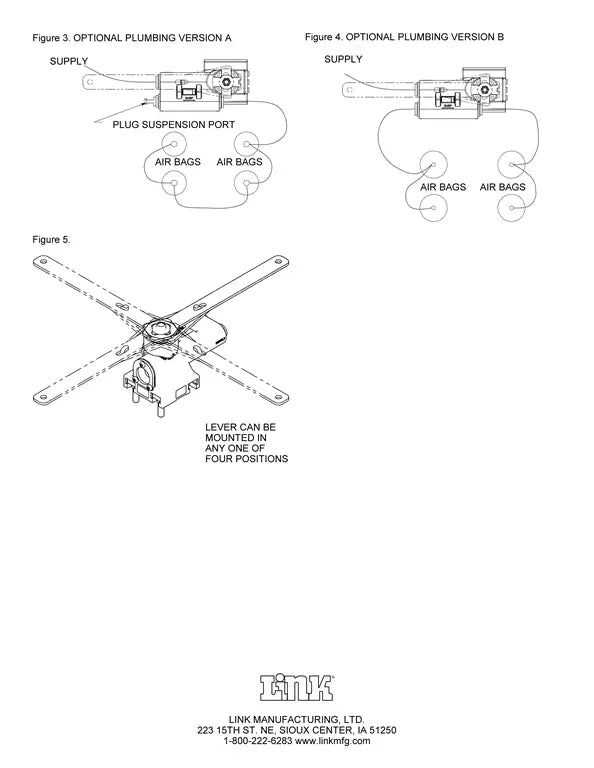 Hadley (LINK) Height Control Valve - H01500UN Hadley/Link