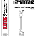 Hadley (LINK) Adjustable Height Control Valve Linkage Kit - HPB450-3 Hadley/Link