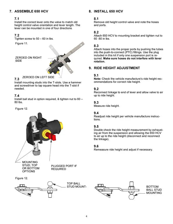 Hadley (LINK) Height Control Valve - 4CM00211 Hadley/Link