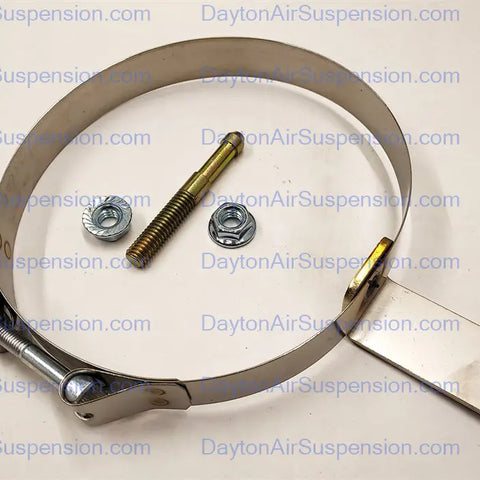 Ridewell 6211013 5.0" HCV Linkage Axle Band Clamp Ridewell