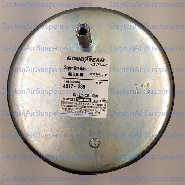 Ridewell Air Spring - 1003B12339G Ridewell