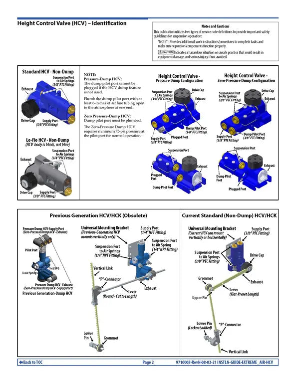 Ridewell Height Control Valve - 6300BFAB13 - Dayton Air Suspension