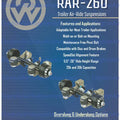 Ridewell RAR-260 Trailer Air Ride Suspension Ridewell Suspensions