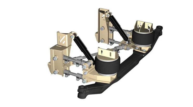 Velvet Ride Suspension Ridewell RAS-238 Bus & RV Air Ride Suspension - Dayton Air Suspension ...