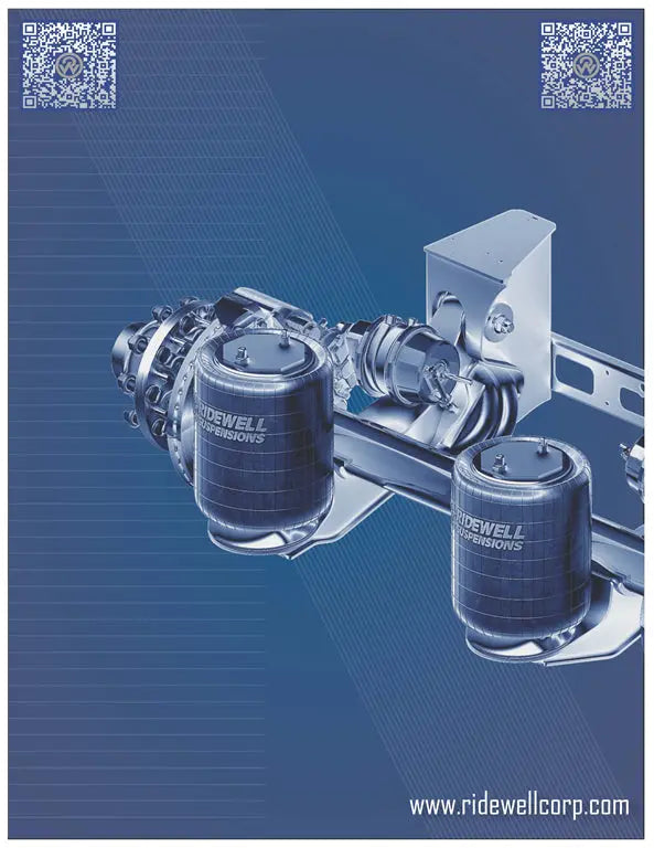 Ridewell RCA-215 Non-Steerable Axle Suspension Ridewell Suspensions