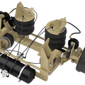Ridewell RSS-233-20K Self Steering Auxiliary Axle Suspension Ridewell Suspensions